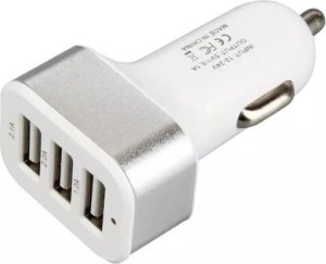 SZYBKA ŁADOWARKA SAMOCHODOWA 3xUSB 3.1A do auta  Ładowarka 2