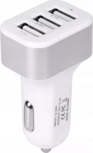 SZYBKA ŁADOWARKA SAMOCHODOWA 3xUSB 3.1A do auta  Ładowarka 7