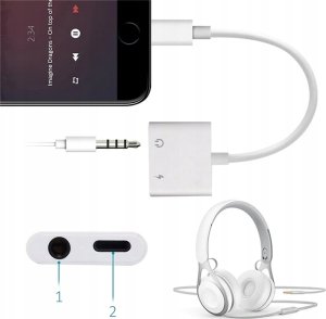 Adapter AV Dexxer IPhone Jack Lightning H2 (5903641900300) 2