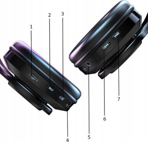 SŁUCHAWKI BEZPRZEWODOWE P57 10