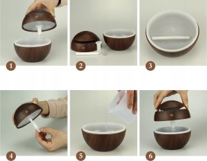 DYFUZOR ZAPACHÓW NAWILŻACZ AŻUR J-104 9