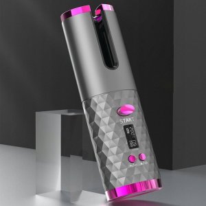 LOKÓWKA DO WŁOSÓW AUTOMATYCZNA 008 SZARO-FIOLETOWA 2