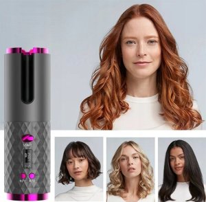 LOKÓWKA DO WŁOSÓW AUTOMATYCZNA 008 SZARO-FIOLETOWA 3