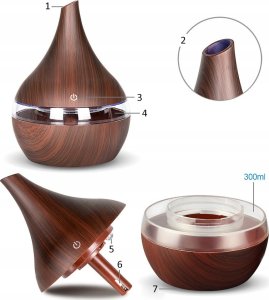 DYFUZOR ZAPACHÓW NAWILŻACZ TYKWA J-105 12