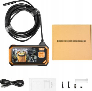 ENDOSKOP Z EKRANEM LCD POMARAŃCZOWY W900 11