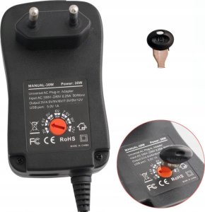 Zasilacz Delock ZASILACZ UNIWERSALNY Z USB SY-030120 3