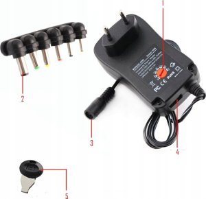 Zasilacz Delock ZASILACZ UNIWERSALNY Z USB SY-030120 4