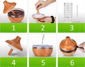 Dyfuzor zapachowy Logit DYFUZOR ZAPACHÓW NAWILŻACZ TULIPAN J-106 8