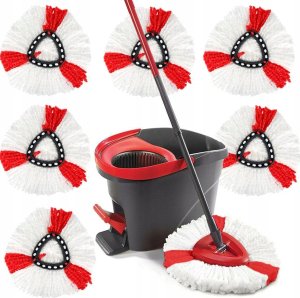 WKŁAD DO MOPA OBROTOWEGO 6 SZTUK CLEAN-1 1