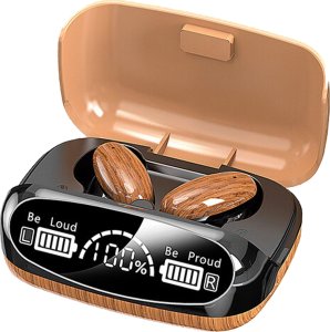 SŁUCHAWKI BEZPRZEWODOWE BT DREWNO LX-Y8 11