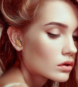 SŁUCHAWKI BEZPRZEWODOWE BT DREWNO LX-Y8 3