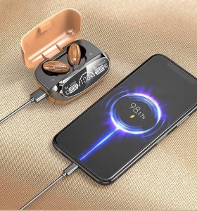 SŁUCHAWKI BEZPRZEWODOWE BT DREWNO LX-Y8 4