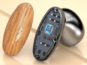 SŁUCHAWKI BEZPRZEWODOWE BT DREWNO LX-Y8 8