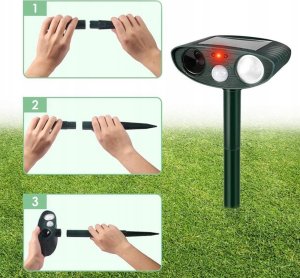 ULTRASOLARNY ODSTRASZACZ ZWIERZĄT RC-510 9