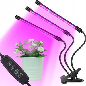 LAMPA DO ROŚLIN 3 GŁOWY SLIM 3 HEAD GROW LIGHT 1