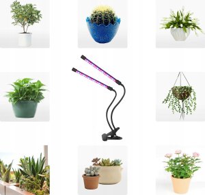 LAMPA DO ROŚLIN 3 GŁOWY SLIM 3 HEAD GROW LIGHT 12