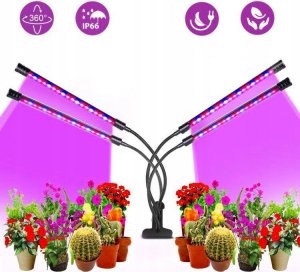LAMPA DO ROŚLIN 3 GŁOWY SLIM 3 HEAD GROW LIGHT 9