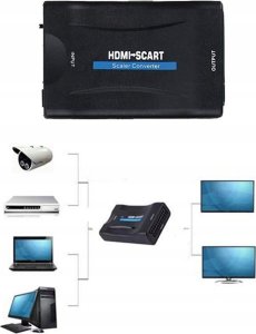 System przekazu sygnału AV MicroConnect KONWERTER HDMI DO SCART 2 B200 2