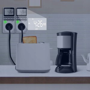 Elcan PROGRAMATOR CZASOWY WŁĄCZNIK WYŁĄCZNIK TIMER LCD 3