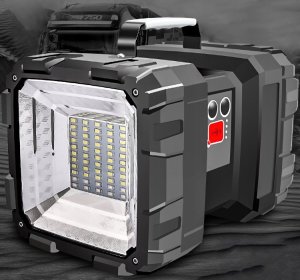 LATARKA AKUMULATOROWA PROSTOKĄTNA W839 10