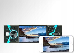 RADIO SAMOCHODOWE PODŚWIETLANE Z WYŚWIETLACZEM HE-6608 11