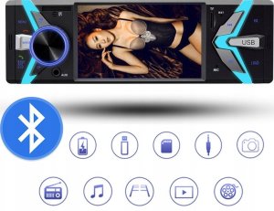 RADIO SAMOCHODOWE PODŚWIETLANE Z WYŚWIETLACZEM HE-6608 2