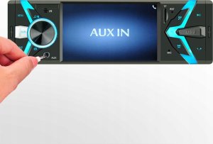 RADIO SAMOCHODOWE PODŚWIETLANE Z WYŚWIETLACZEM HE-6608 8