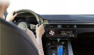 RADIO SAMOCHODOWE PODŚWIETLANE 2 HE-6609 4