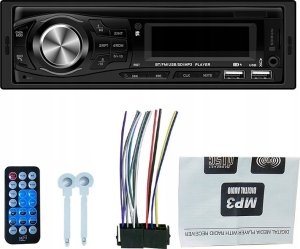 RADIO SAMOCHODOWE PODŚWIETLANE 2 HE-6609 8