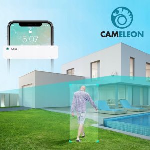 KAMERA ZEWNĘTRZNA BIAŁA 8MPX CAMELEON ABQ-A8 7