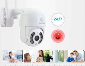 KAMERA ZEWNĘTRZNA BIAŁA 8MPX CAMELEON ABQ-A8 8