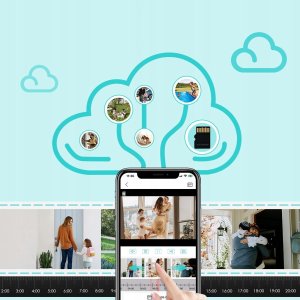 KAMERA ZEWNĘTRZNA BIAŁA 8MPX CAMELEON ABQ-A8 9