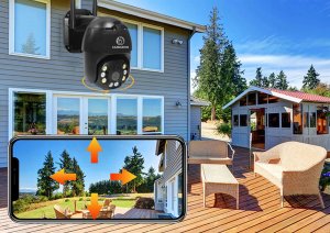 Zintronic KAMERA ZEWNĘTRZNA CZARNA 5MPX CAMELEON ABQ-A6B 5