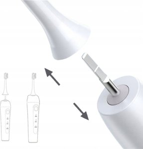 KOŃCÓWKI DO SZCZOTECZKI OCLEAN 8 SZTUK RTB-8 RÓŻOWE 2