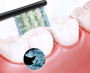 KOŃCÓWKI DO SZCZOTECZKI OCLEAN 8 SZTUK RTB-8 RÓŻOWE 4