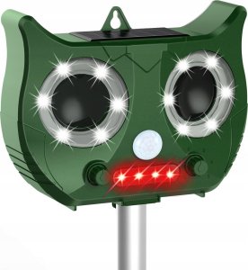 ULTRADŹWIĘKOWY ODSTRASZACZ SOLARNY SOWA BR-901 6