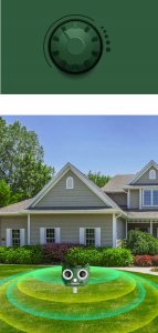 ULTRADŹWIĘKOWY ODSTRASZACZ SOLARNY SOWA BR-901 9