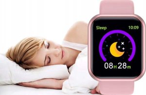SMART WATCH SQUARE D13 RÓŻOWY 4