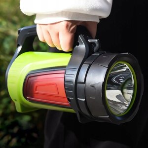 LATARKA Z POWERBANKIEM ZIELONA WT-01 4