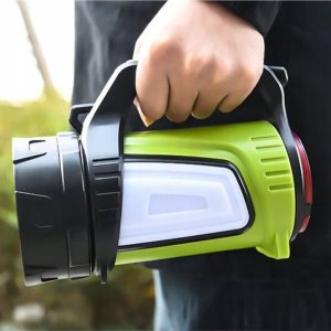 LATARKA Z POWERBANKIEM ZIELONA WT-01 9