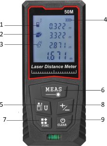 Dalmierz laserowy Dexxer DALMIERZ LASEROWY HI50 15
