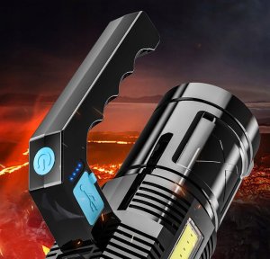 LATARKA LED Z AKUMULATOREM SK68 9