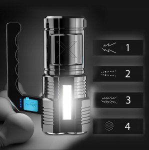 LATARKA LED Z AKUMULATOREM SK68 10