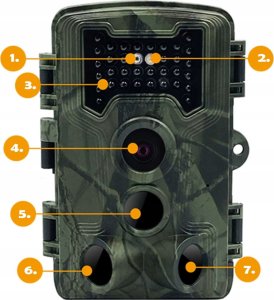 FOTOPUŁAPKA KAMERA LEŚNA 36M HC-350G 12