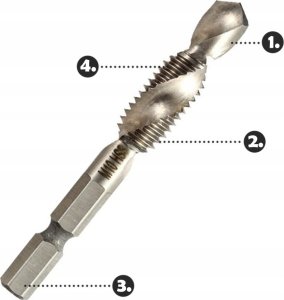 ZESTAW BITÓW DO WIERTARKI DBS-6 7