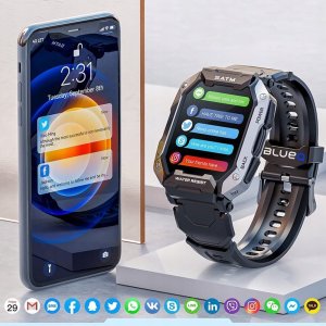 SMART WATCH ARMY D20 BLACK 5