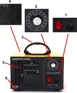 GENERATOR OZONU SB-116 9