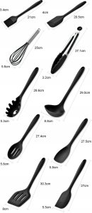 PRZYBORY KUCHENNE 10szt. CKT-10 3