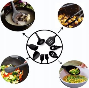 PRZYBORY KUCHENNE 10szt. CKT-10 10