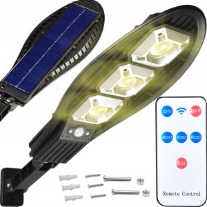 LAMPA SOLARNA ULICZNA 90 LED KXK-010-180 1